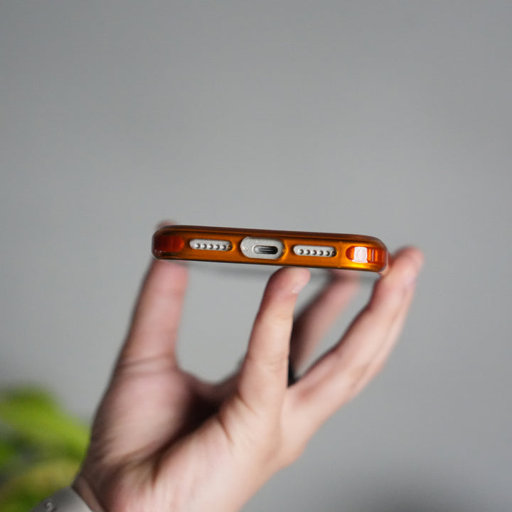 iPhone 17 Pro MagSafe Suitcase Design Case | Shiny Texture Back Cover