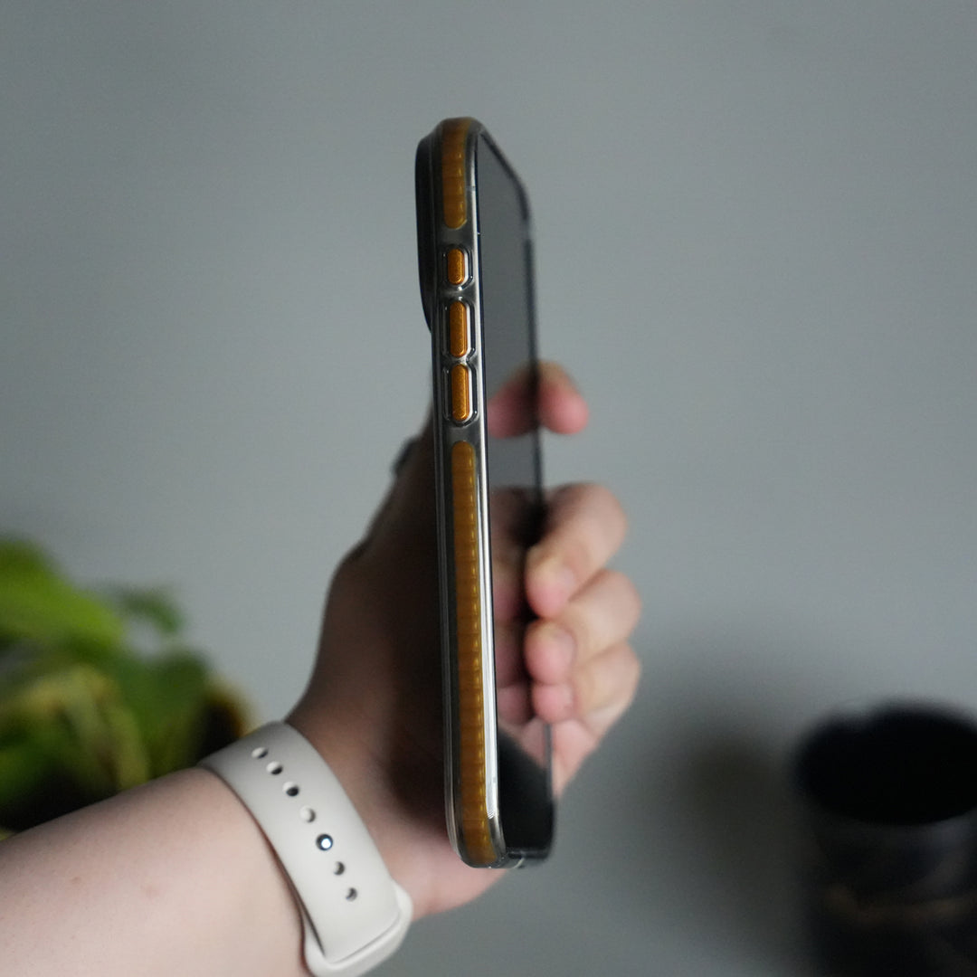 iPhone 17 Pro MagSafe Suitcase Design Case | Shiny Texture Back Cover