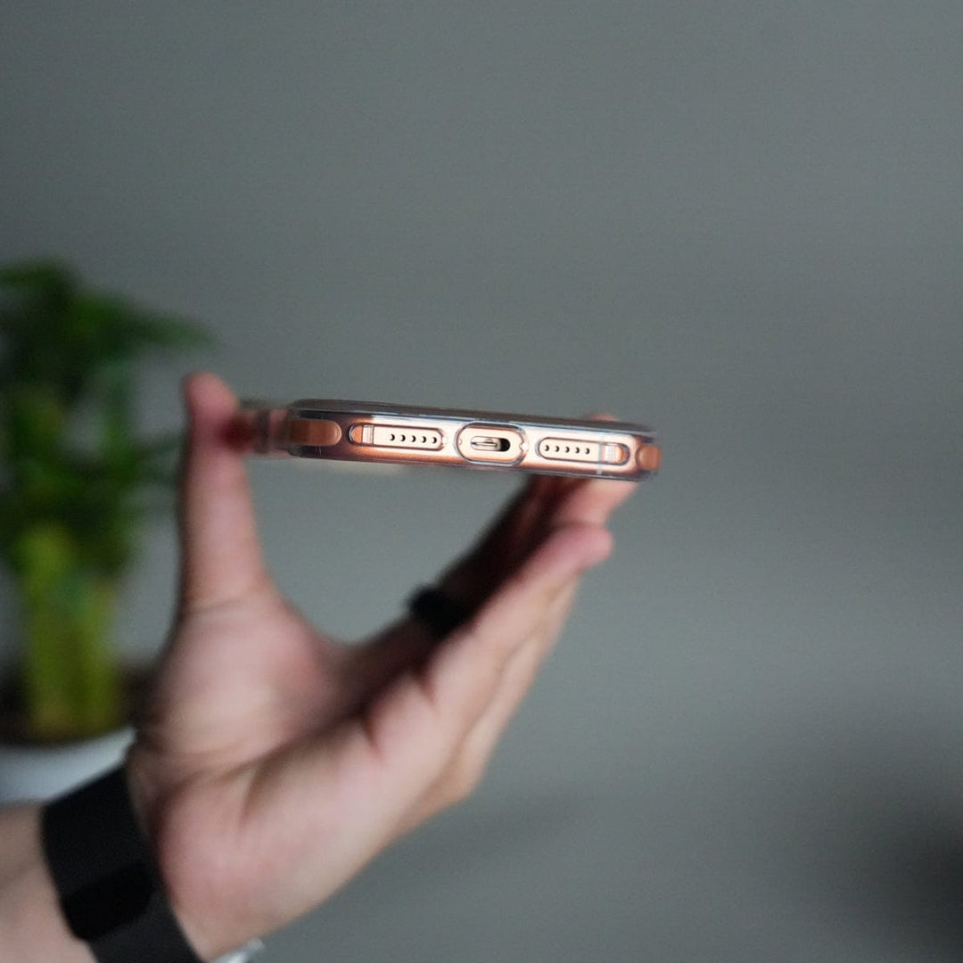 iPhone 17 Pro MagSafe Suitcase Design Cover | Shockproof Ribbed Back Cover  