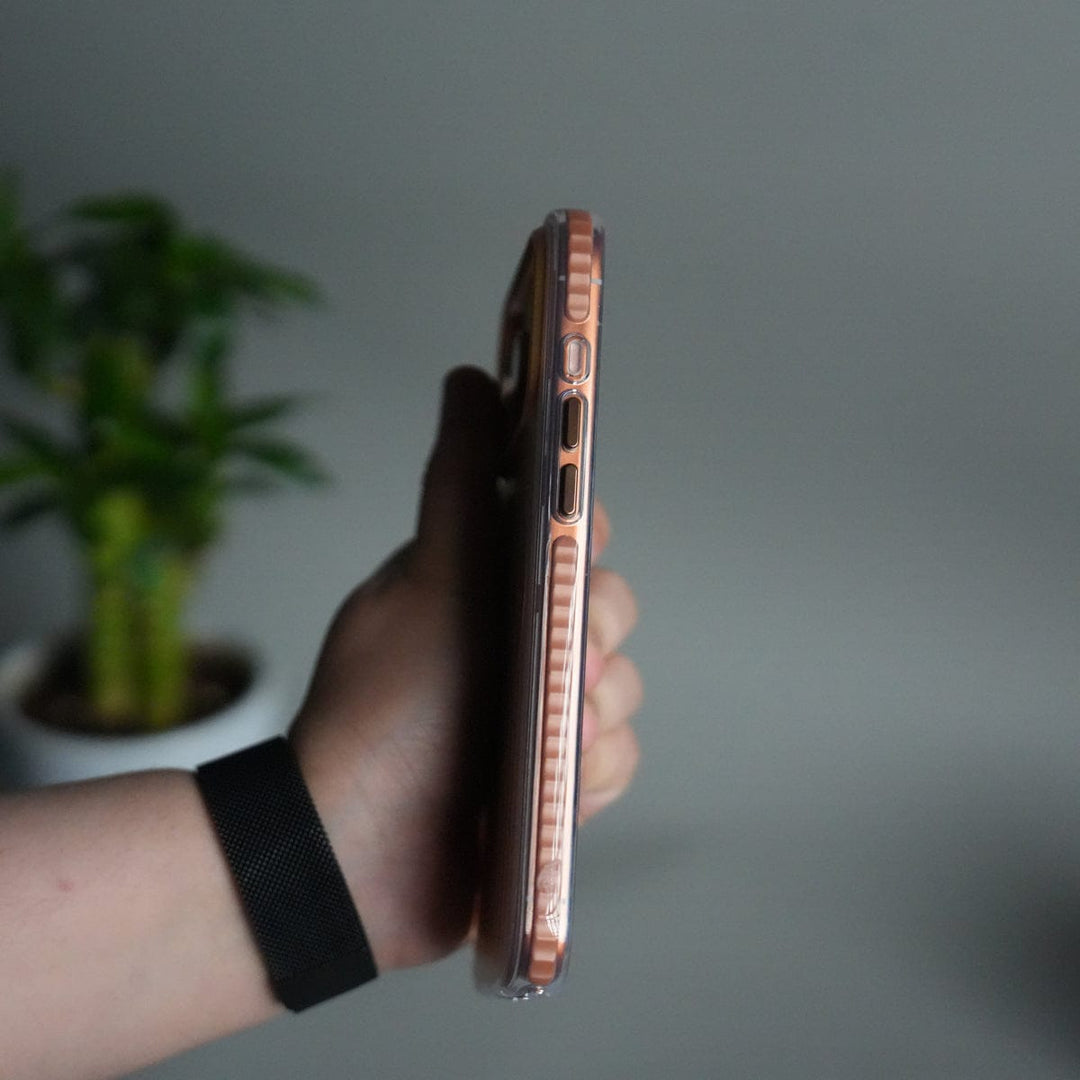 iPhone 17 Pro MagSafe Suitcase Design Cover | Shockproof Ribbed Back Cover 