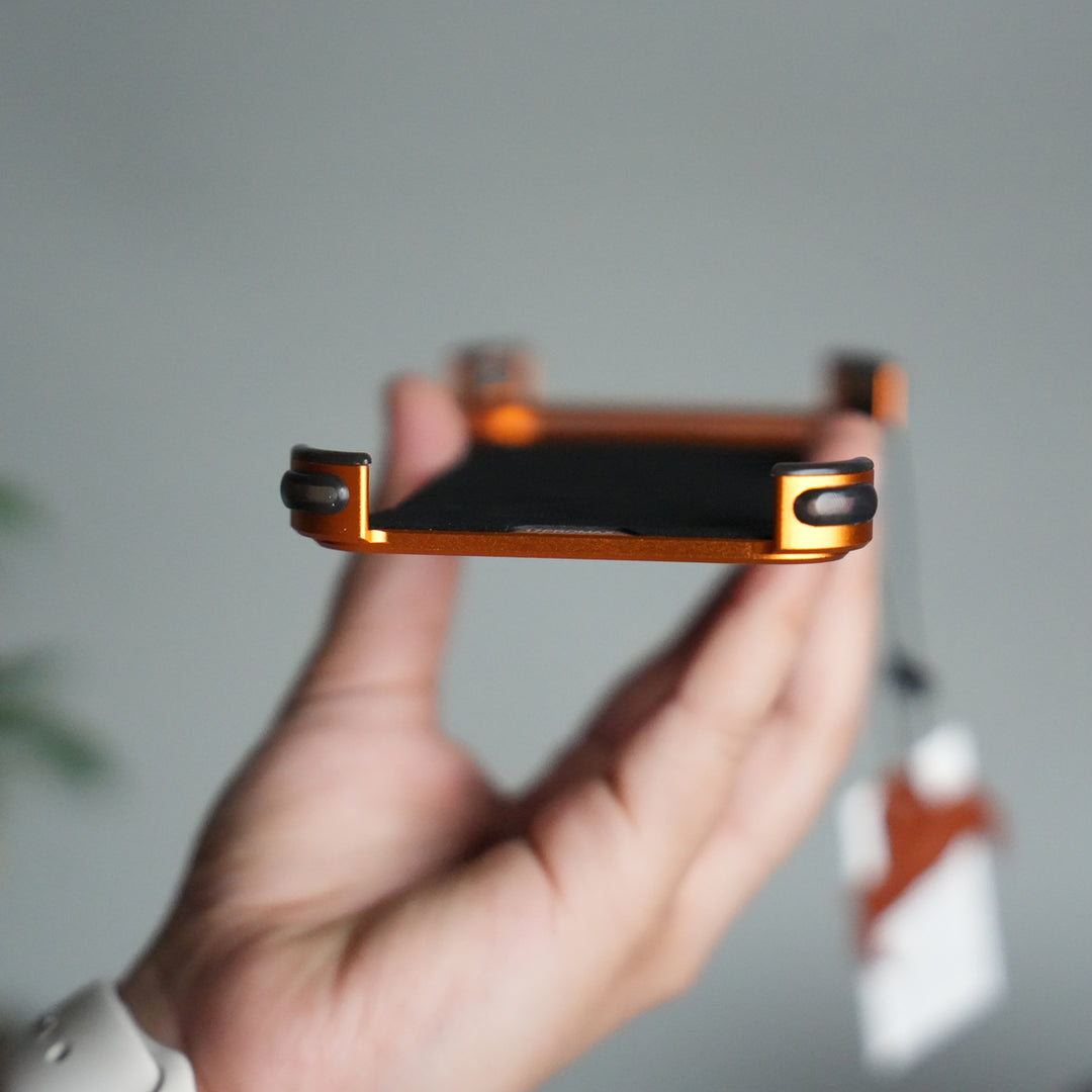 iPhone 17 Pro Magnetic Leather Case | Strong MagSafe + Metal Kickstand | Premium PU Leather Back with Aluminum Bumper Frame