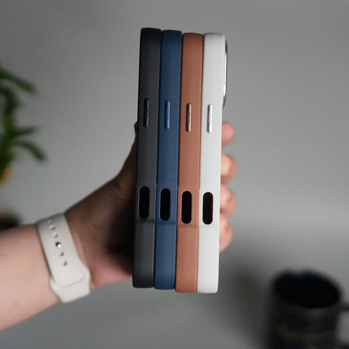 iPhone 17 Pro Matte MagSafe Case | Electroplated Camera Frame | Shockproof Back Cover