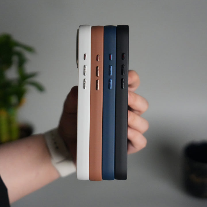 iPhone 17 Pro Matte MagSafe Case | Electroplated Camera Frame | Shockproof Back Cover