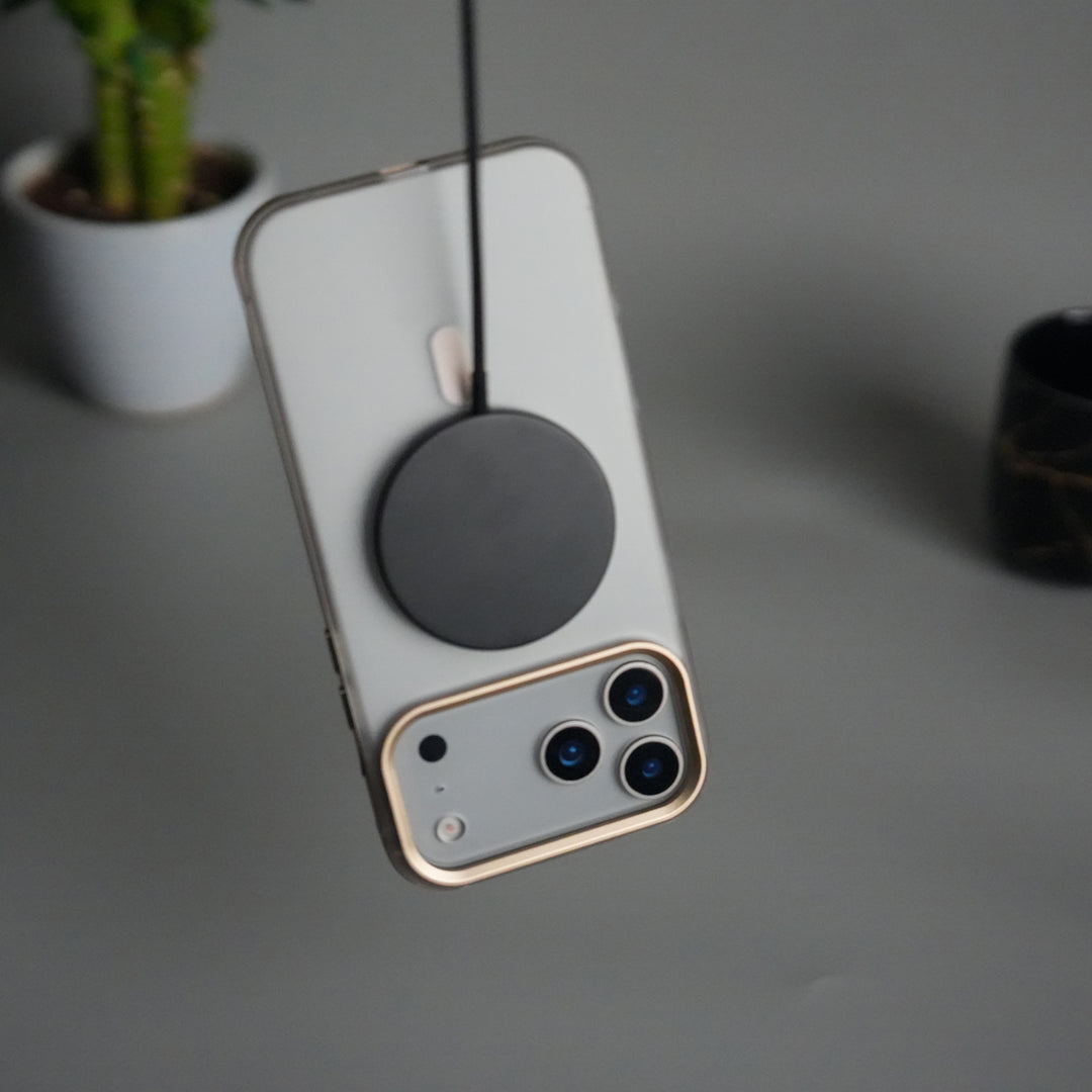 iPhone 17 Pro Max Frosted Magnetic Case | Aluminum Frame with MagSafe Ring & Metal Camera Guard