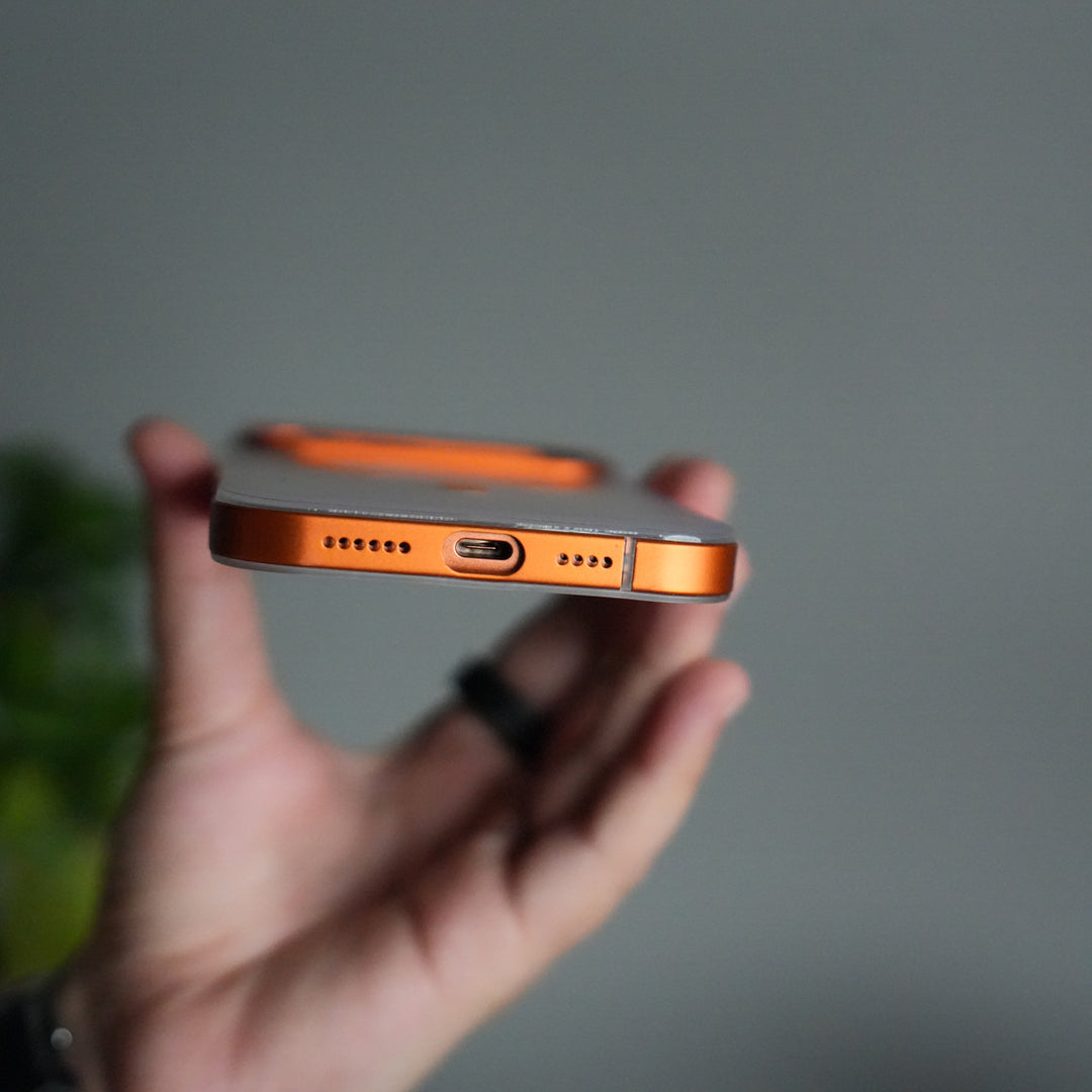 iPhone 17 Pro Max Frosted Magnetic Case | Aluminum Frame with MagSafe Ring & Metal Camera Guard