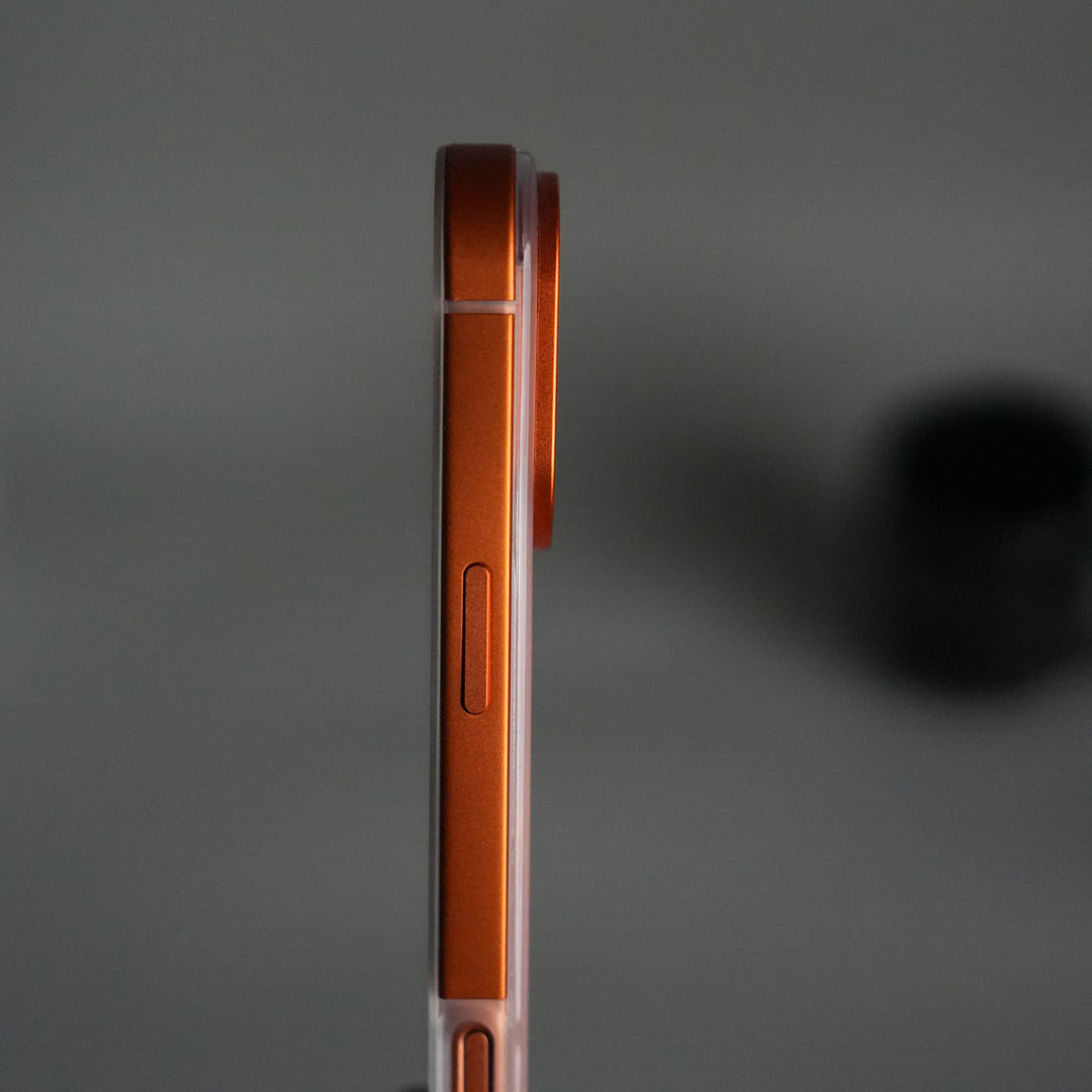 iPhone 17 Pro Max Frosted Magnetic Case | Aluminum Frame with MagSafe Ring & Metal Camera Guard