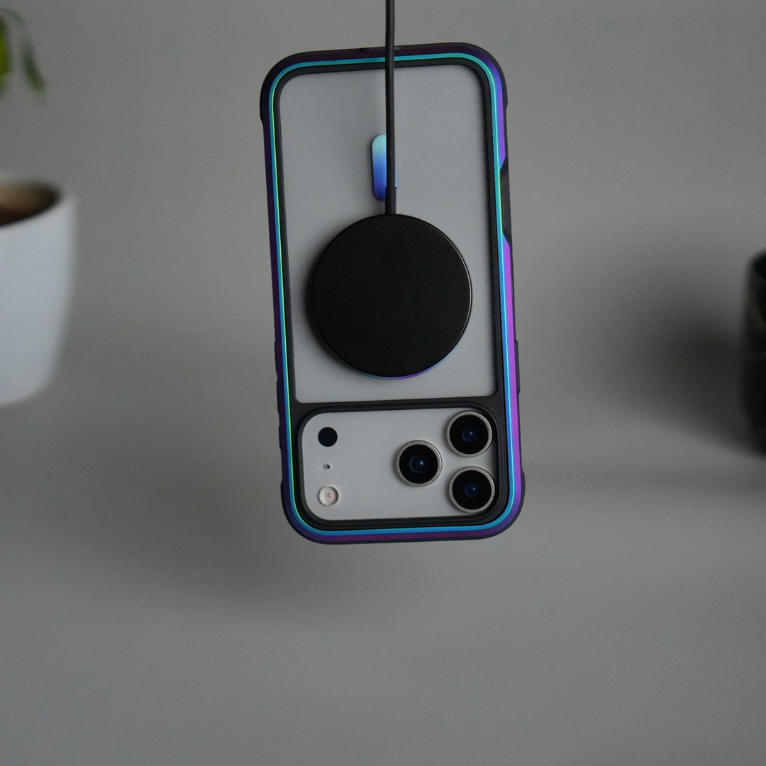 iPhone 17 Pro Max Military Grade Durable Aluminum Frame MagSafe Case | Anti-Yellowing Technology Case