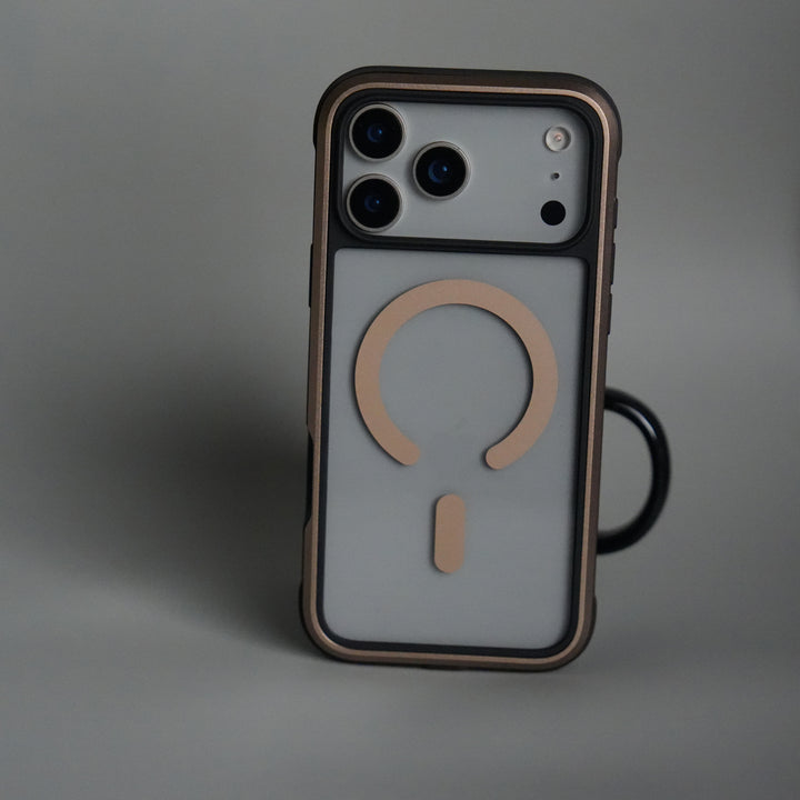 iPhone 17 Pro Max Military Grade Durable Aluminum Frame MagSafe Case | Anti-Yellowing Technology Case