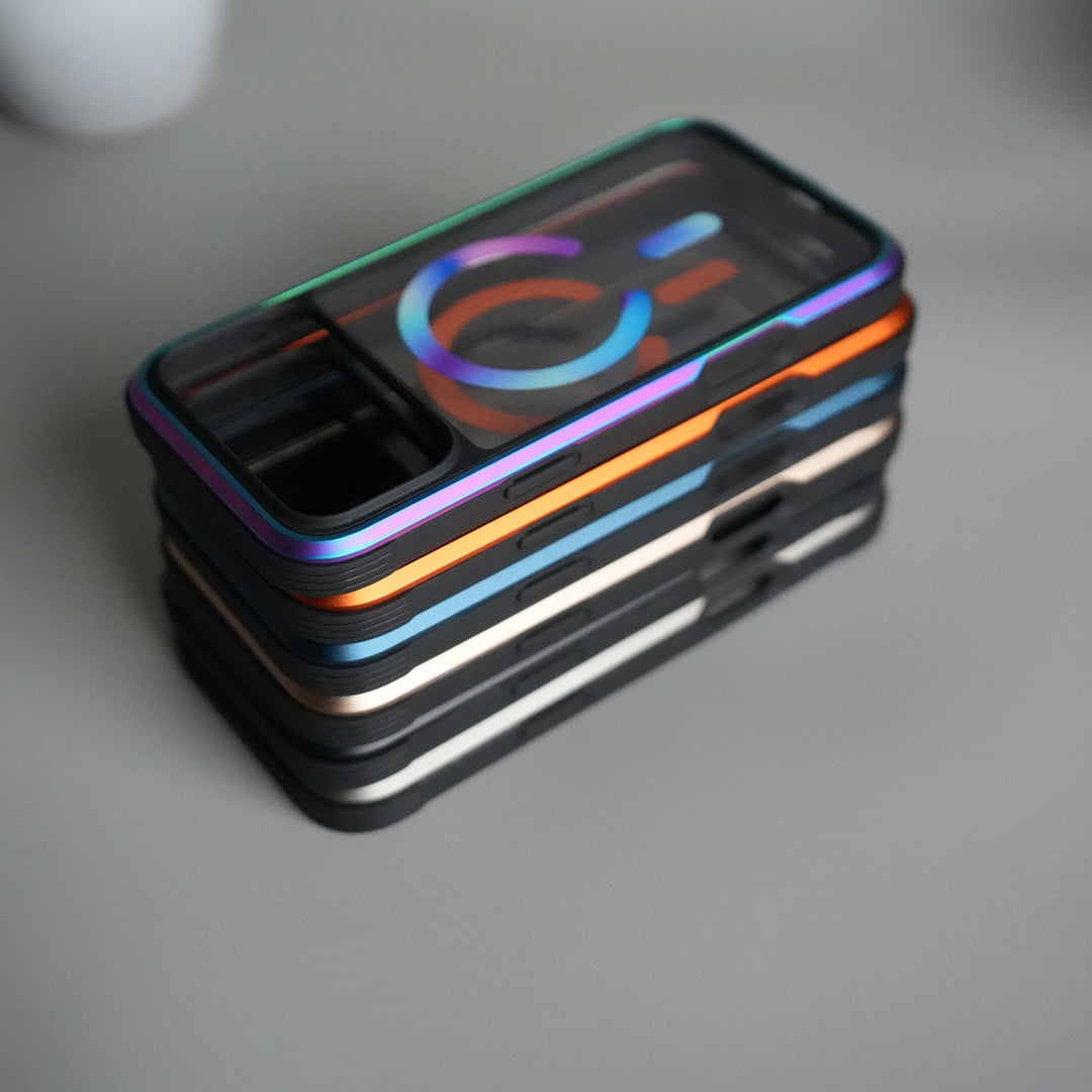 iPhone 17 Pro Max Military Grade Durable Aluminum Frame MagSafe Case | Anti-Yellowing Technology Case