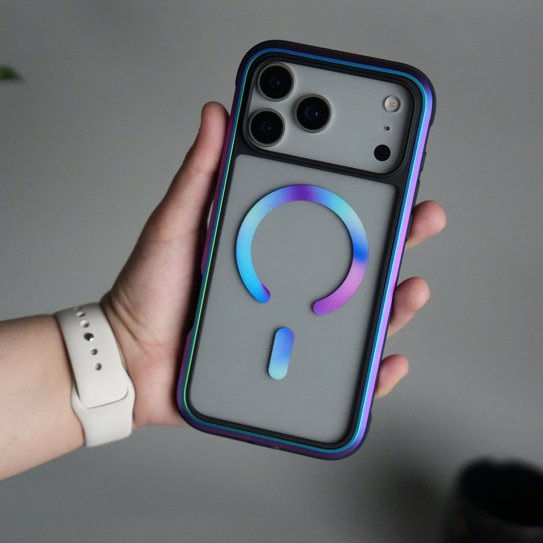 iPhone 17 Pro Max Military Grade Durable Aluminum Frame MagSafe Case | Anti-Yellowing Technology Case