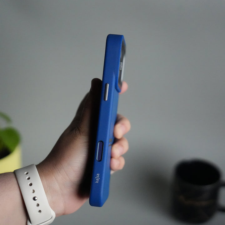 iPhone 17 Pro Max Tri-Strike Pattern Leather Case | Premium Luxury Back Cover with Metal Camera Frame