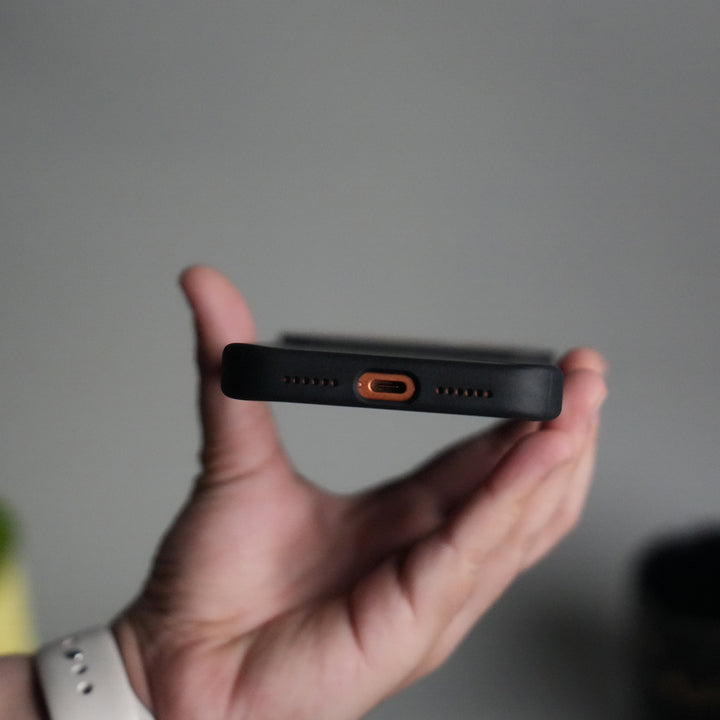 iPhone 17 Pro Max Tri-Strike Pattern Leather Case | Premium Luxury Back Cover with Metal Camera Frame