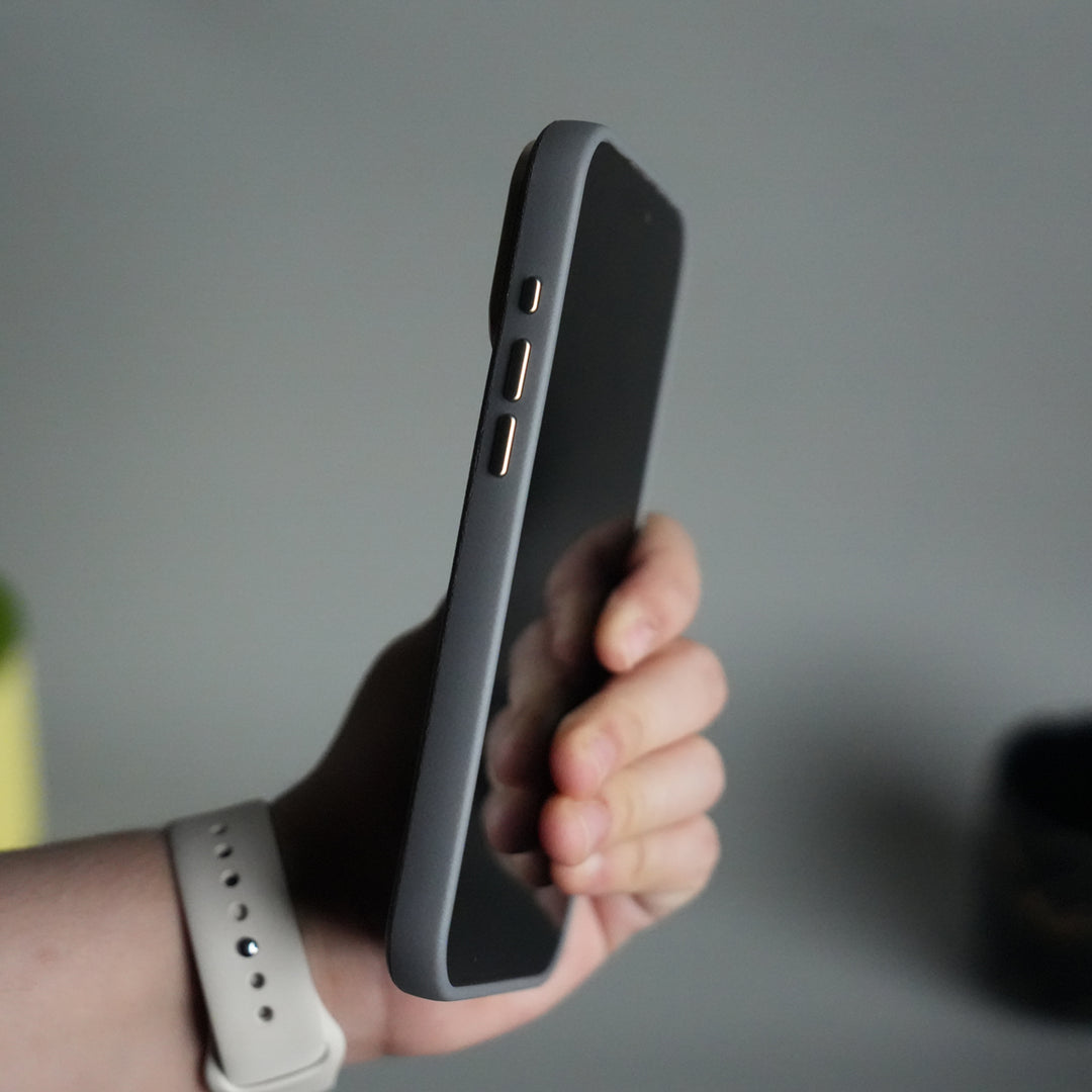 iPhone 17 Pro PU Leather Case with Metal Camera Frame