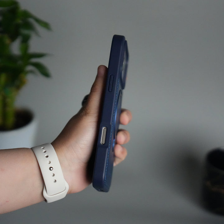 iPhone 17 Pro Premium PU Leather Kickstand Case | Luxury Shockproof Protective Back Cover