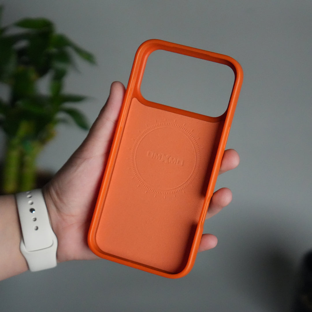 iPhone 17 Pro Premium PU Leather Kickstand Case | Luxury Shockproof Protective Back Cover