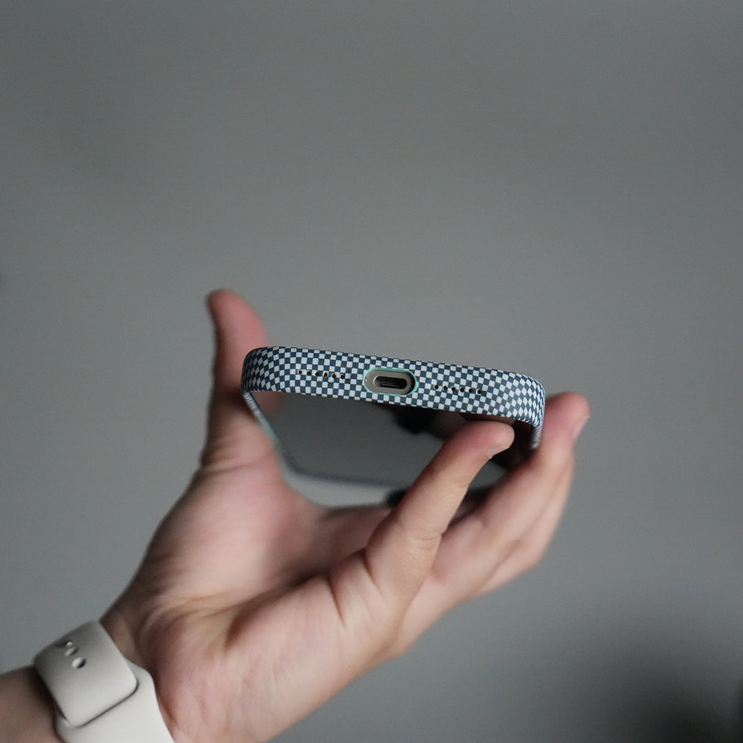 iPhone 17 Pro Premium Pattern Back Case with Metal Kickstand | Slim Shockproof Protective Cover