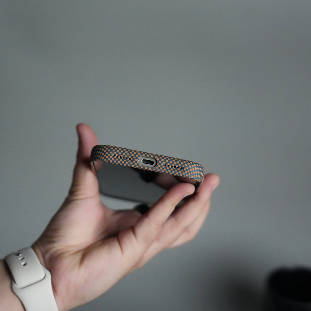 iPhone 17 Pro Premium Pattern Back Case with Metal Kickstand | Slim Shockproof Protective Cover