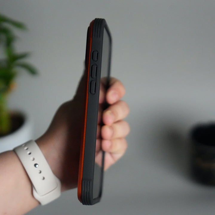 iPhone 17 Pro Transparent MagSafe Bumper Case | Metal Frame Shockproof Cover | Slim Crystal Clear Back