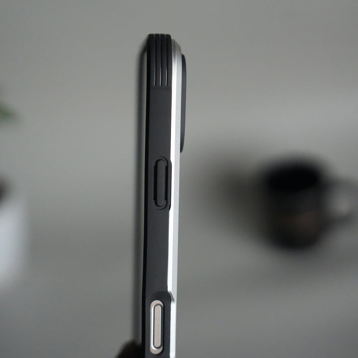 iPhone 17 Pro Transparent MagSafe Bumper Case | Metal Frame Shockproof Cover | Slim Crystal Clear Back