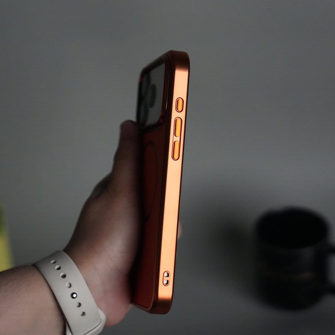 iPhone 17 Series Carbon Design Mag Ring Case Slim Protective Cover