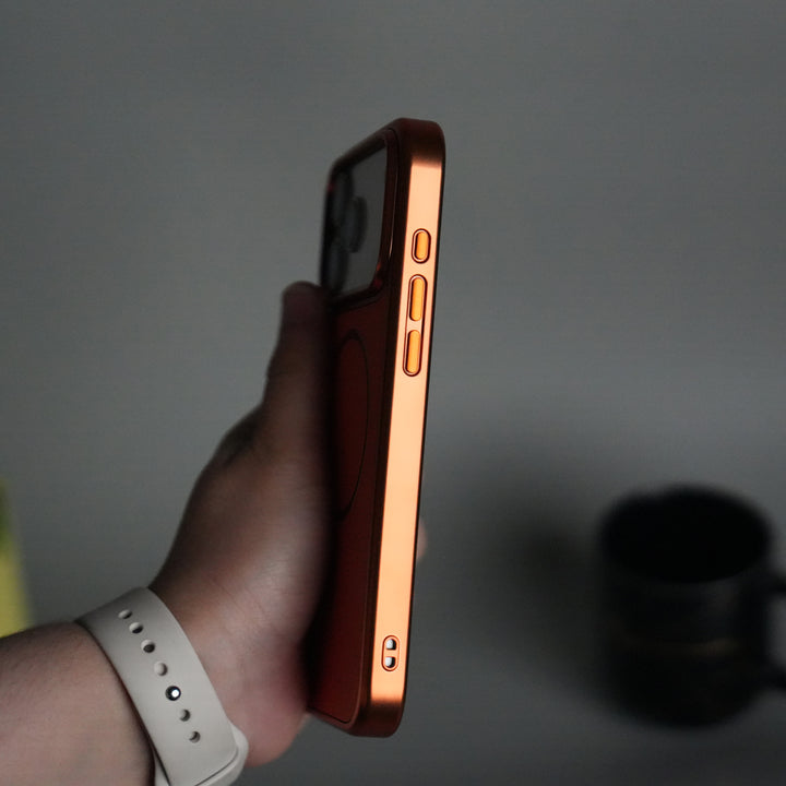 iPhone 17 Series Carbon Design Mag Ring Case Slim Protective Cover