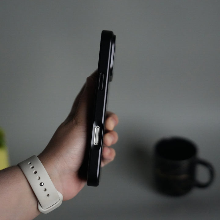 iPhone 17 Series Carbon Design Mag Ring Case Slim Protective Cover