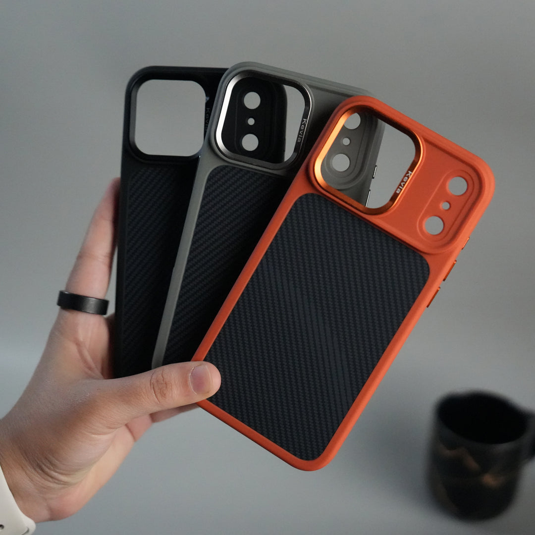 iPhone 17 Series Carbon Fiber Design MagSafe Cover