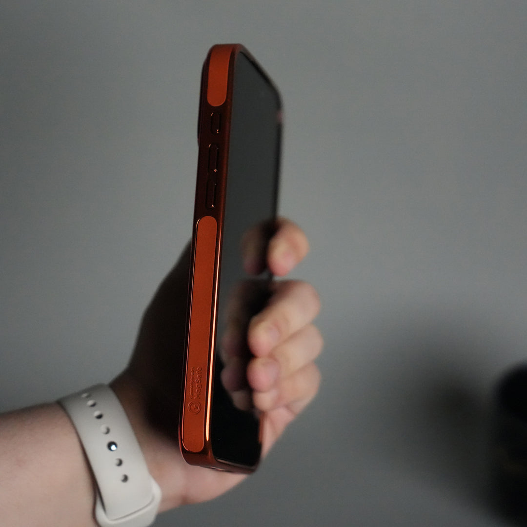 iPhone 17 Series Leather Case | Orange