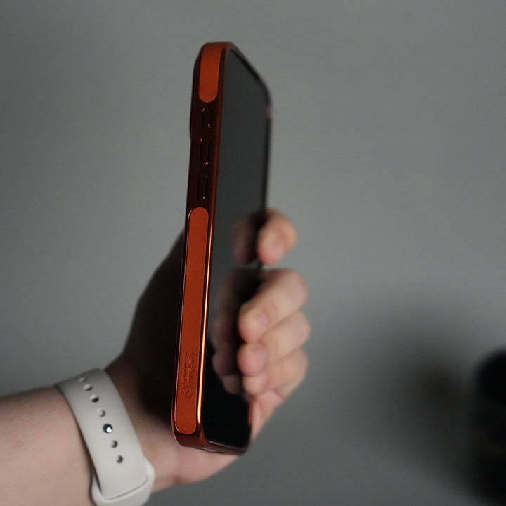 iPhone 17 Series Leather Case | Orange