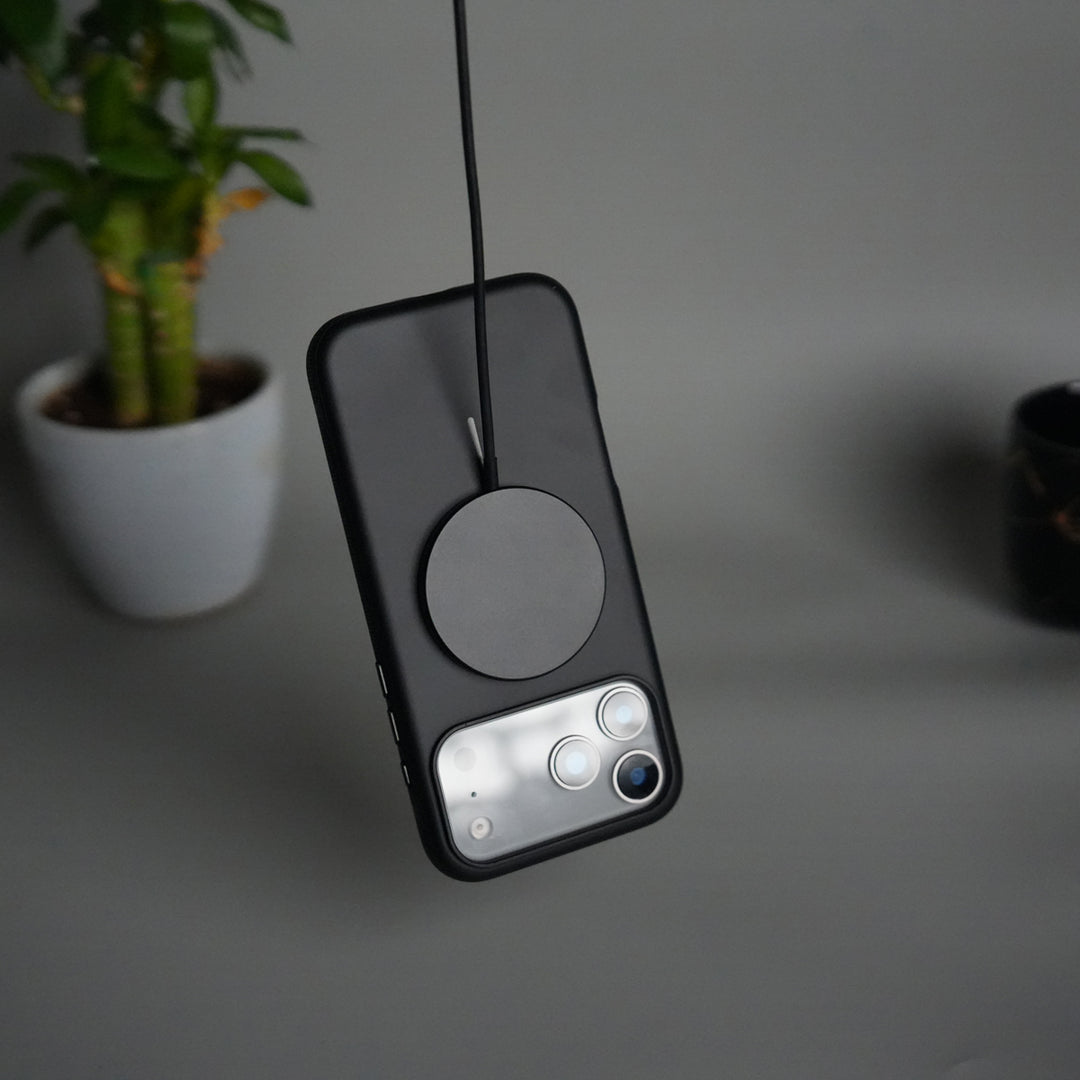 iPhone 17 Series Matte Black MagSafe Case | Magnetic Protective Cover