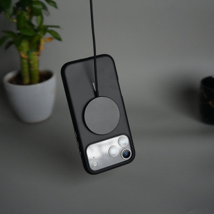 iPhone 17 Series Matte Black MagSafe Case | Magnetic Protective Cover