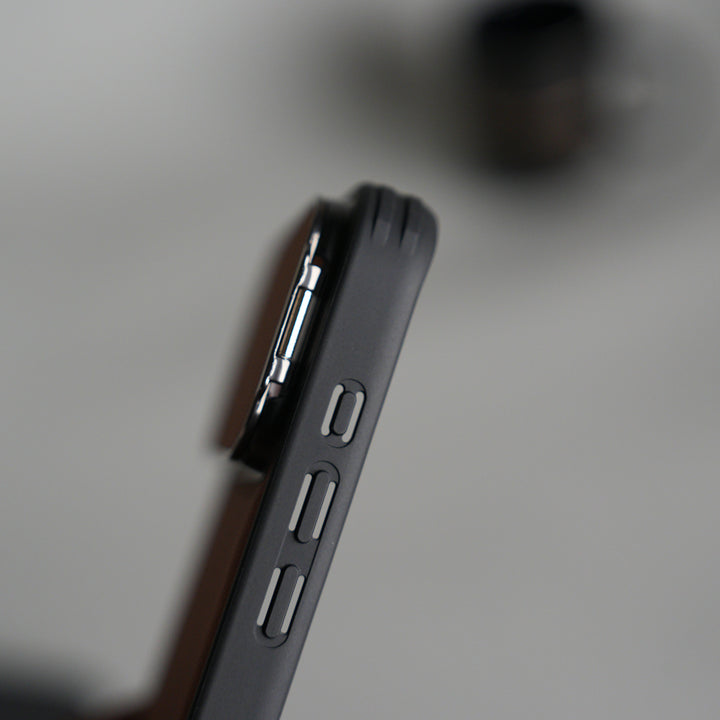 iPhone 17 Series Metal Camera Cap Stand Case Cover