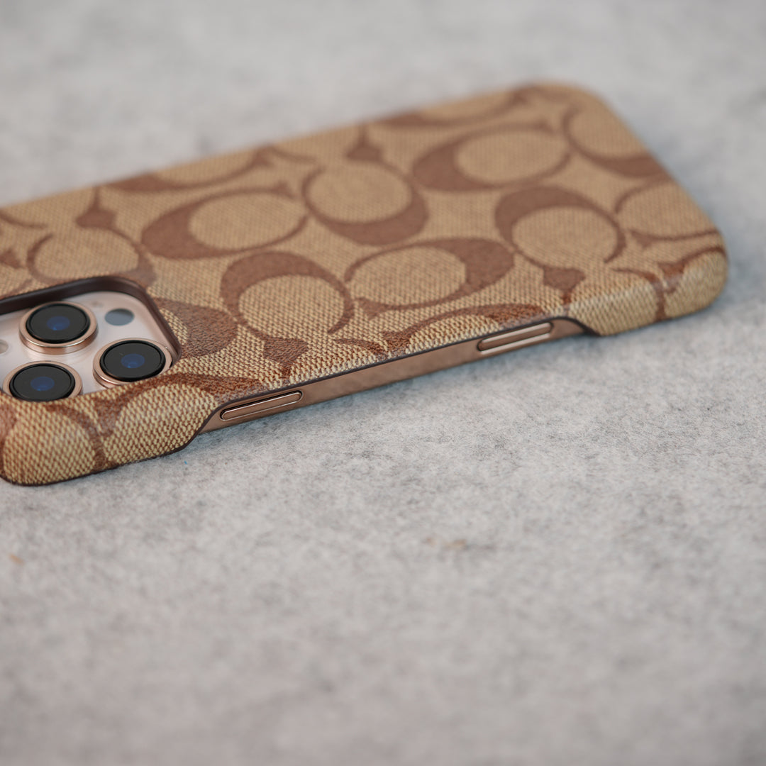 iPhone Luxury CC Brand PU Leather Design Case Cover