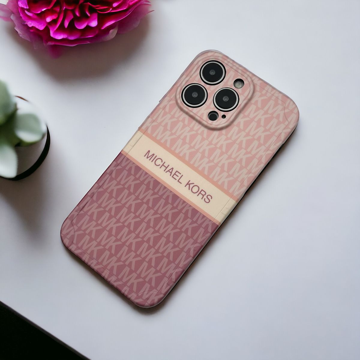 MICHAEL KORS iPhone13ケース MKJH21PC07 ROSE 13 Pro Iphone 12 Mk Case Pink Iphone 12 Pro Michael Kors 13 Pro