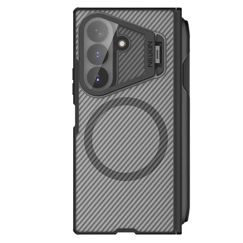 Nillkin Camshield Prop Magnetic Clear version Transparent Lens Guard Edition Pen holder Version Camera protective cover case for Samsung Galaxy Z Fold 8 Ultra (Fold8 Ultra 5G)