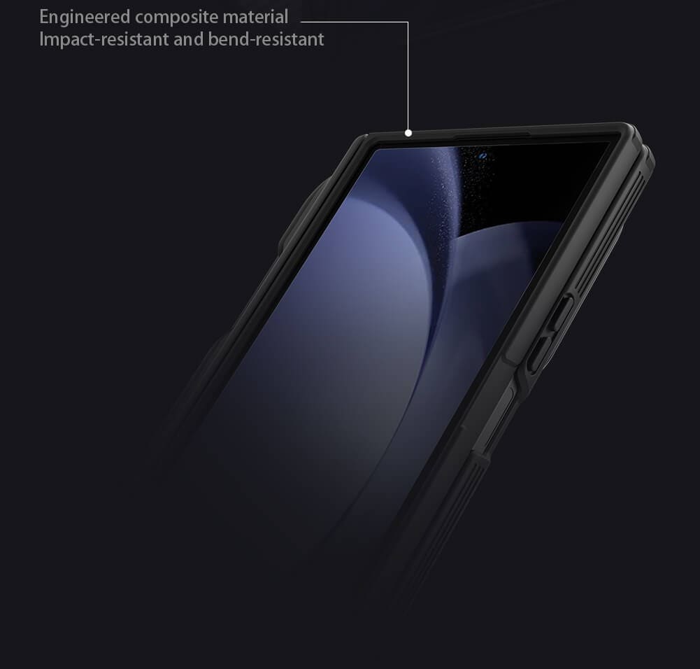 Nillkin Camshield Prop Magnetic Clear version Transparent Lens Guard Edition Pen holder Version Camera protective cover case for Samsung Galaxy Z Fold 8 Ultra (Fold8 Ultra 5G)