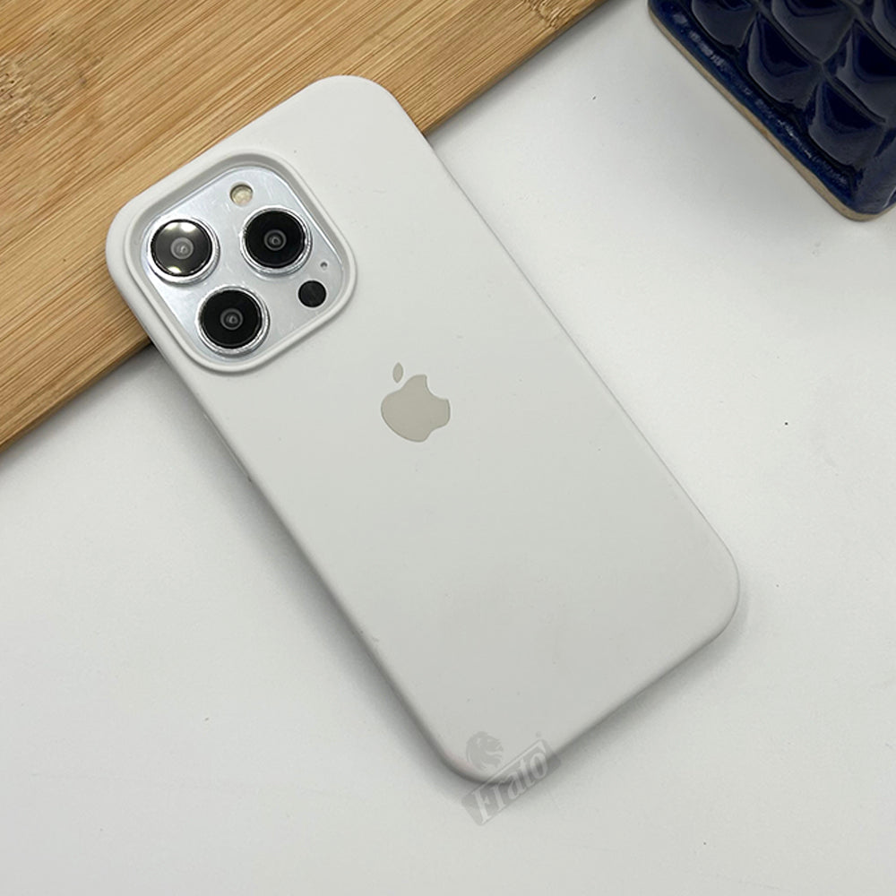 iPhone Silicone Case Cover ( White )