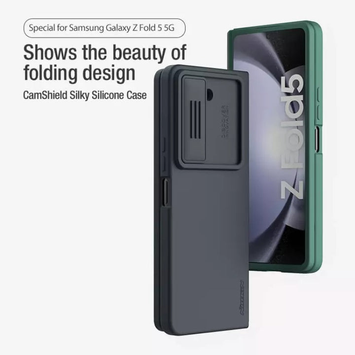 Samsung Galaxy Z Fold 5 Nillkin CamShield Silky Silicon Case Cover