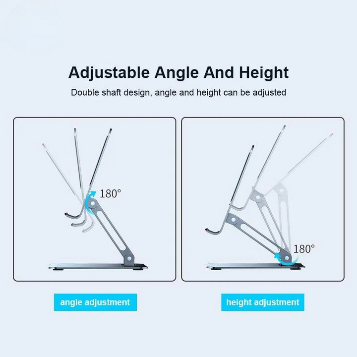 Aluminum Alloy Adjustable Folding Mobile Phones And Tablets Stand Holder