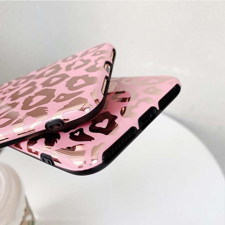 Luxury Blue Ray Pink Leopard iPhone Case freeshipping - Frato