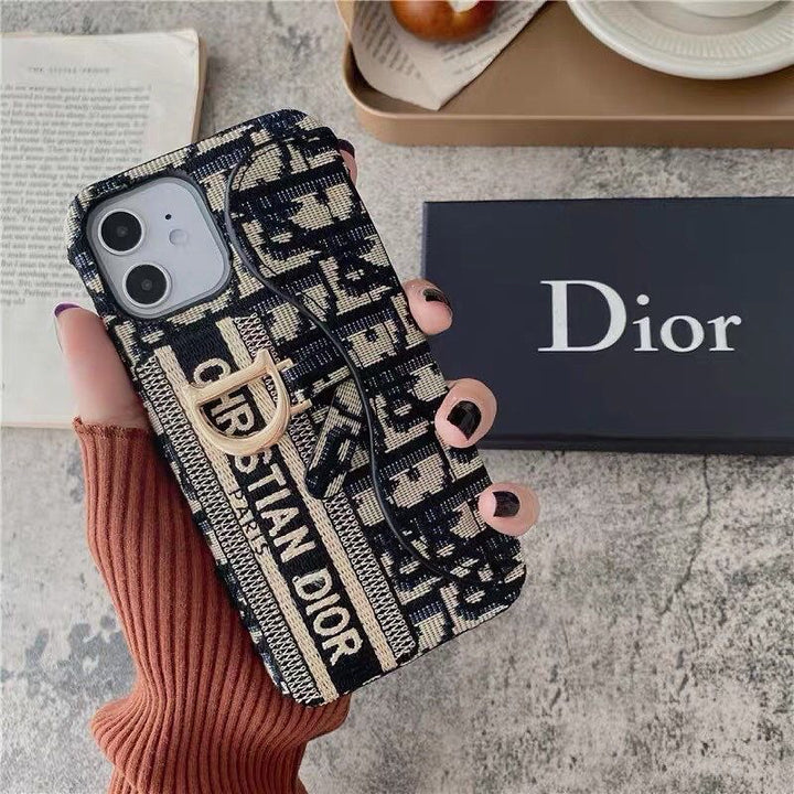 iPhone luxury Brand CD Card Holder Case Cover