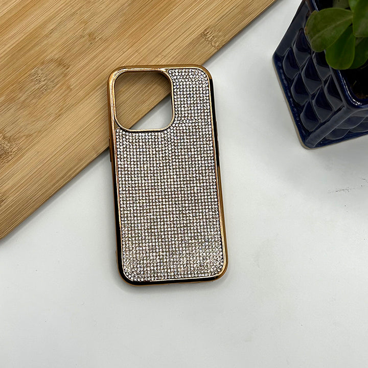 Luxury Diamond iPhone Case Cover Golden