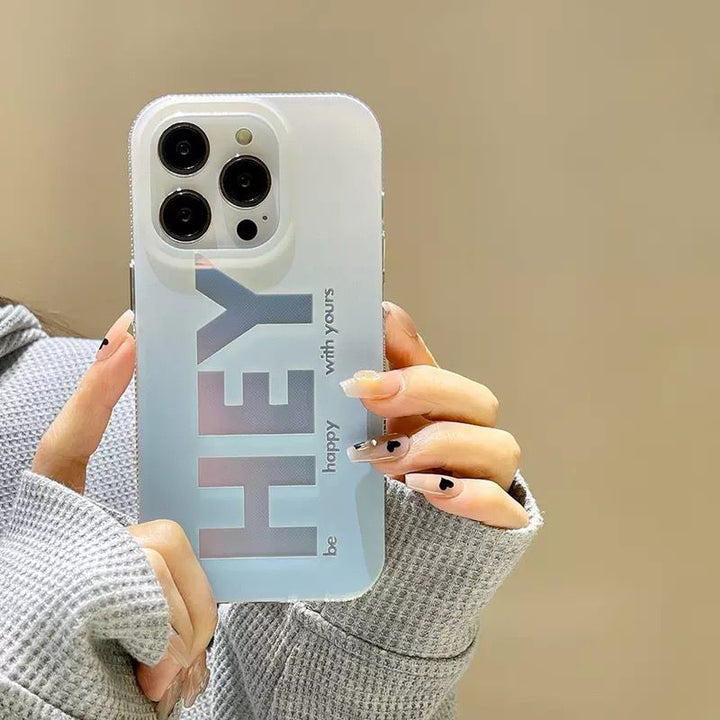 iPhone Hey Design Cover Case