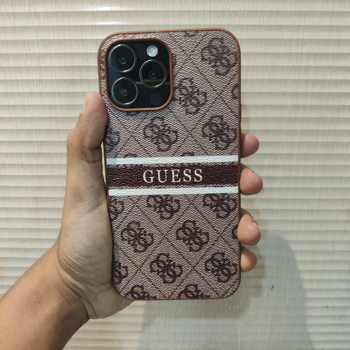 iPhone 13 Series Luxury Brand GS Leather Case