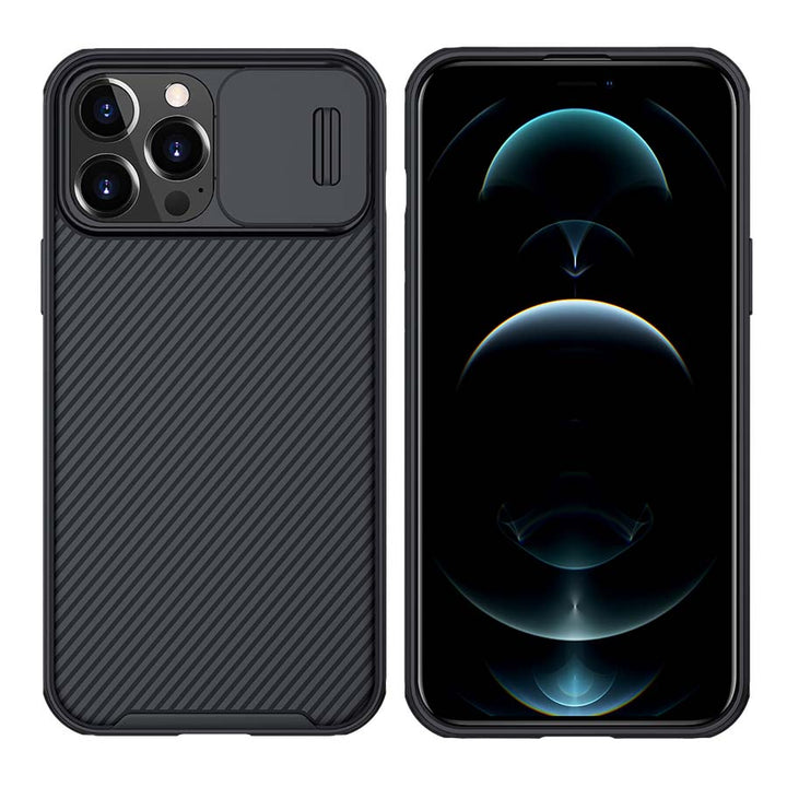 Nillkin Camshield Pro Shockproof Case For iPhone - BLACK
