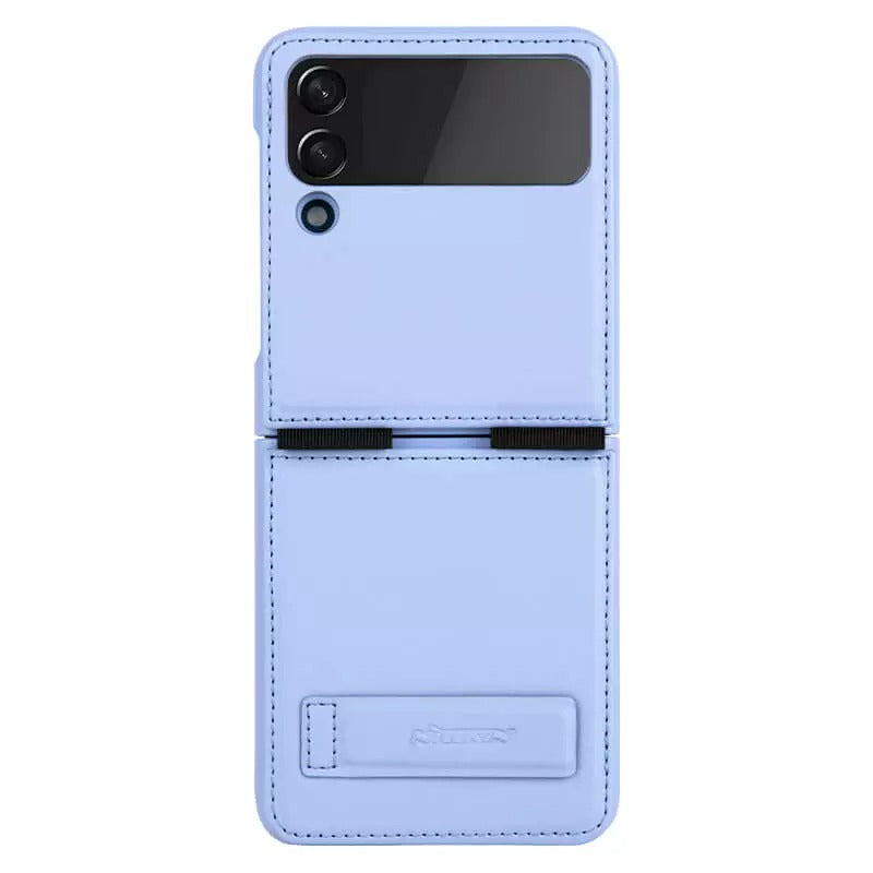 Samsung Galaxy Z Flip 4 5G Qin Vegan leather Cover ( Lilac )