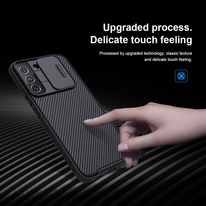 Samsung Galaxy S22 Plus Camshield Case Cover Black