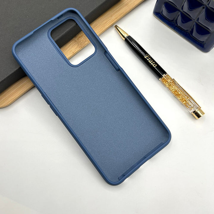OnePlus Soft Feel Liquid Silicone Cover Denim Blue