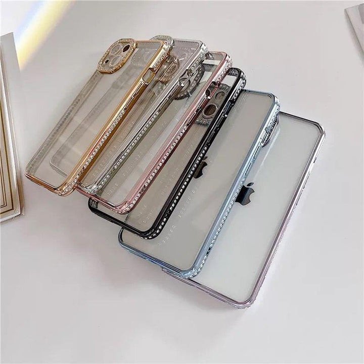 iPhone Side Diamond Chrome Case