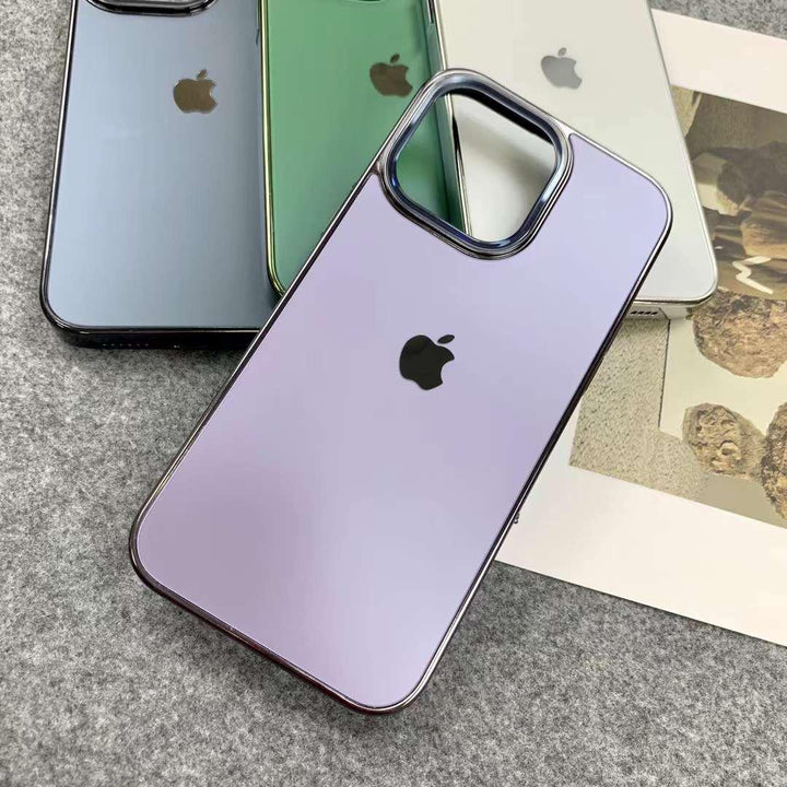 Matte Series Chrome iPhone Cover